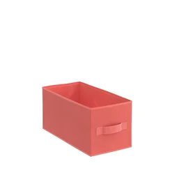 Panier S Polyester Spaceo Kub Orange H.15 X L.15 X P.31 Cm