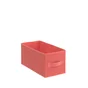 Panier S Polyester Spaceo Kub Orange H.15 X L.15 X P.31 Cm