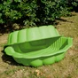 Bac à sable plastique SOULET, vert, L.87 x l.78 cm