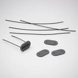 Lot De 26 Attaches Universel Pour Canisse Naterial, Gris