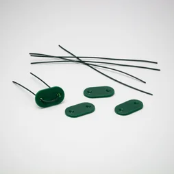 Lot de 26 attaches universel pour canisse, NATERIAL, vert