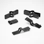 Lot De 20 Clips Universel Pour Brise-Vue Naterial, Noir