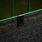 Lot De 20 Clips Universel Pour Brise-Vue Naterial, Noir