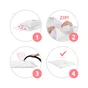 Sac de rangement sous-vide COMPACTOR transparent H. 90 x l. 55 x P. 1 cm