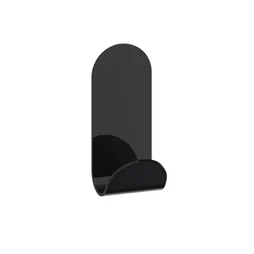 Patère 1 tête black 0 BASIC