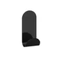 Patère 1 tête black 0 BASIC