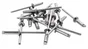 Lot De 50 Rivets Inox Diam.3.2 X H.8 Mm Rapid