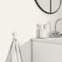 Patère 2 têtes white 0 URBAN