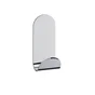Patère 1 tête chrome brillant BASIC
