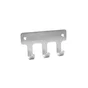 Patère 3 têtes chrome Loft
