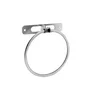 Porte-serviettes anneau Loft chrome brosse