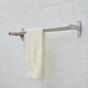 Porte-serviettes 2 barres fixes Loft chrome brosse