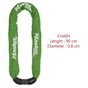 Chaîne Antivol Master Lock, L.0.9 M X Diam.8 Mm