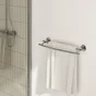 Etagère d'hôte 2 barres fixes Suite chrome