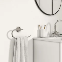 Porte-serviettes anneau Suite chrome