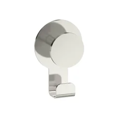 Patère 2 têtes chrome brosse URBAN