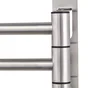 Porte serviettes 3 barres mobiles Loft argent