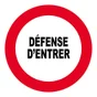 Disque Défense D'Entrer En Plastique
