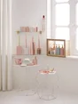 Gobelet céramique boheme doré, blanc et doré