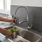 Mitigeur de cuisine avec douchette chromé DELINIA Alain