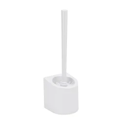 Brosse WC Funky à fixer, blanc