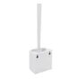 Brosse WC Funky à fixer, blanc