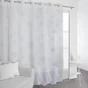 Voilage Tamisant Uranus, Blanc argent L.285 X H.240 Cm