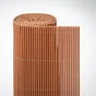 Canisse composite 1x3m occultation moyenne marron
