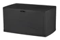 Coffre de jardin SERENA anthracite, L.121 X H.67 X P.76 Cm