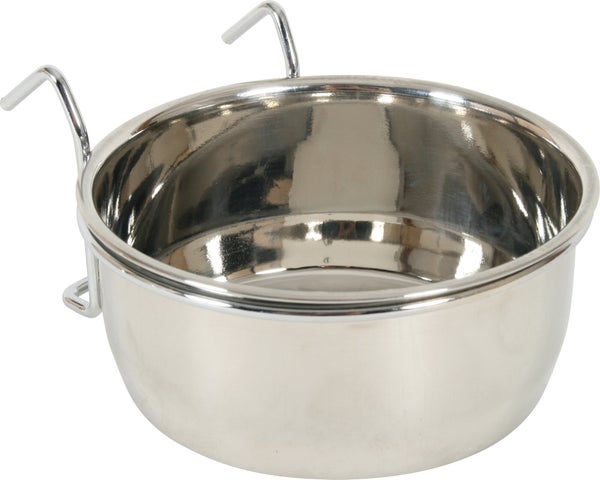 Bol oiseau en cage inox crochet 9cm 0.26l