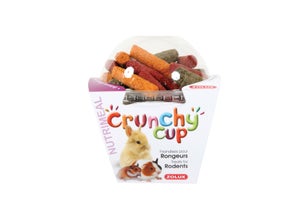 Friandise rongeur crunchy cup luzerne/betterave/carotte 180