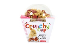 Friandise rongeur crunchy cup natur betterave 130g