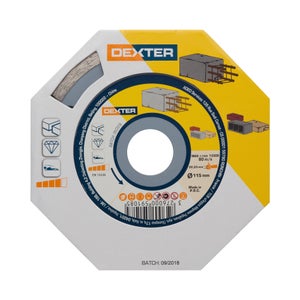 Disque Diamant Pour Béton Dexter, Diam.115 Mm