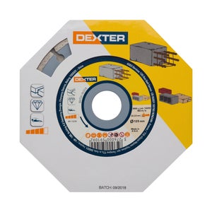 Disque Diamant Pour Béton Dexter, Diam.125 Mm