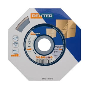 Disque Diamant Béton Pour Carrelage Dexter, Diam.125 Mm