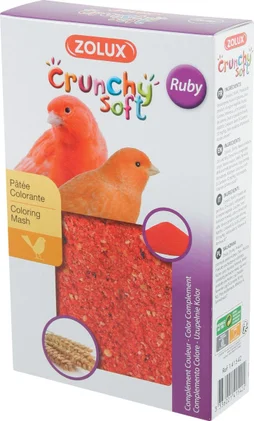 Friandise oiseau en cage crunchy soft ruby 150g