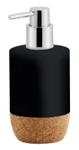 Distributeur de savon céramique Odemira, noir