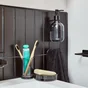 Porte distributeur savon a fixer basic noir