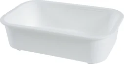 Baignoire intérieure oiseau en cage blanc
