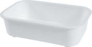 Baignoire intérieure oiseau en cage blanc