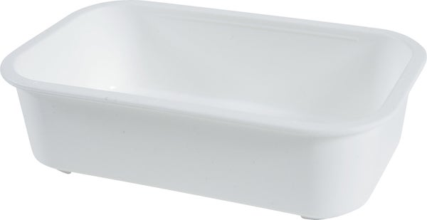 Baignoire intérieure oiseau en cage blanc