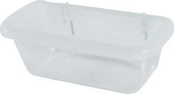 Mangeoire oiseau en cage avec grille s