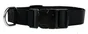 Collier chien nylon 30/40 cm noir