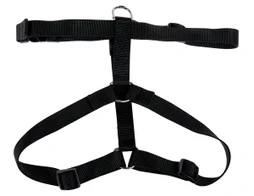 Harnais chien réglable nylon 50/90 cm noir