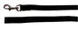 Laisse chien nylon 1m 10mm noire