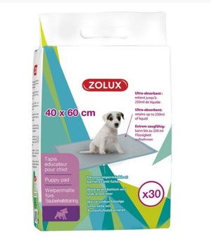 Lot de 30 tapis absorbant d'éducation pour chiot, ZOLUX, 40 x 60 cm