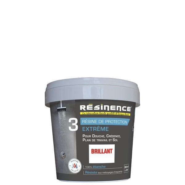 Résine De Protection Béton Resinence, Incolore Brillant, 0.3 L L