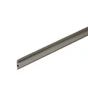 Plinthe Pvc Cache-Fil Gris, 12 X 60 Mm, L.2.5 M