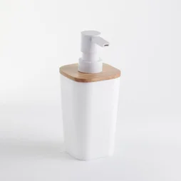 Distributeur de savon plastique Scandi, white n°0 SENSEA