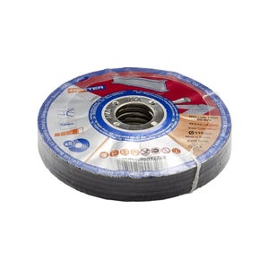 5 Disques De Coupe Pour Métal Dexter, Diam.115 X 3 X 22.23 Mm, T42